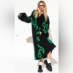 Dressed in LALA Knit sweater dress